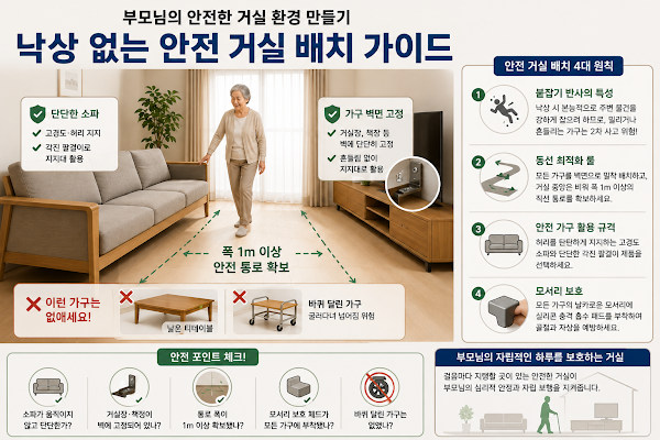 7편: 거실 동선 최적화와 가구 배치: 지지대 역할을 하는 가구 활용법